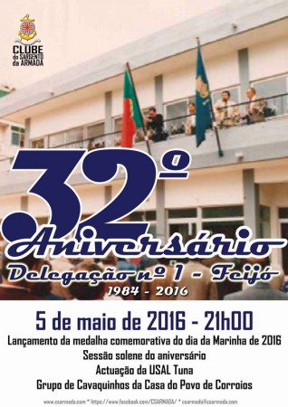 5-5-2016 - 32º Aniversário da Delegação nº1 do Feijó